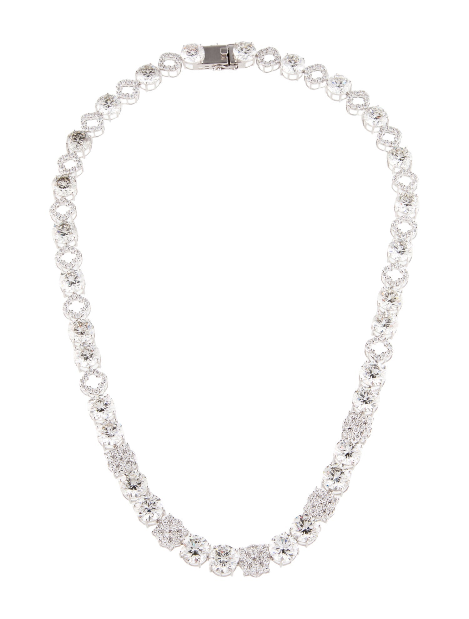 Necklace 14K 67.46ctw Lab-Grown Diamond Station