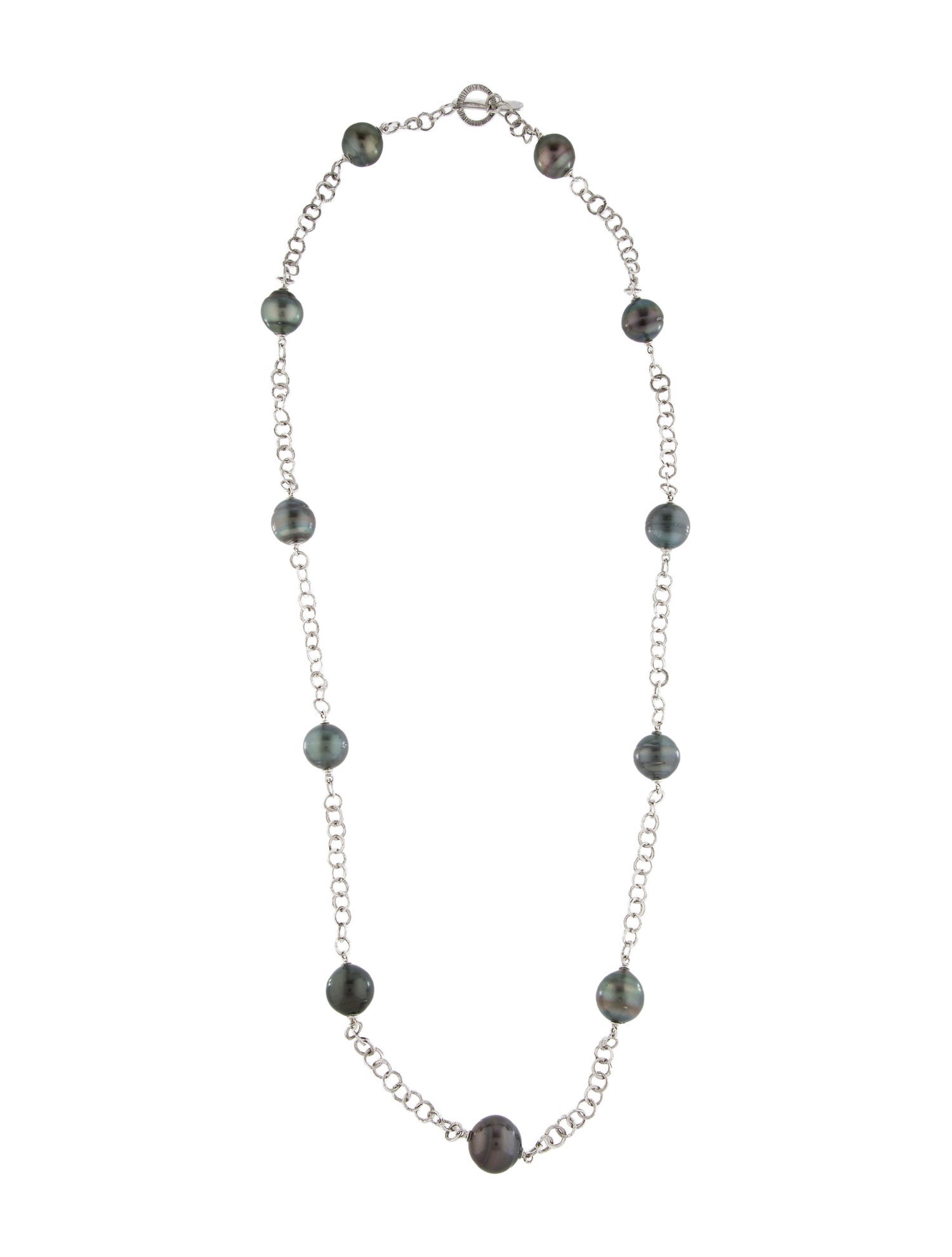 Necklace 18K Pearl Station