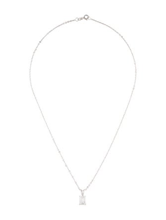 Necklace 14K 1.77ctw Lab-Grown Diamond Pendant Necklace