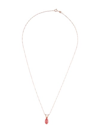 Necklace 14K 2.04cts Lab-Grown Diamond Pendant Necklace