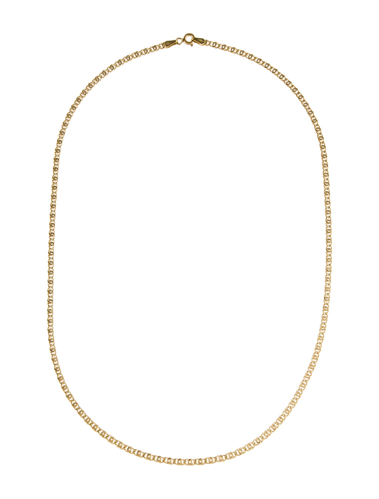Necklace 18K Chain Link Necklace