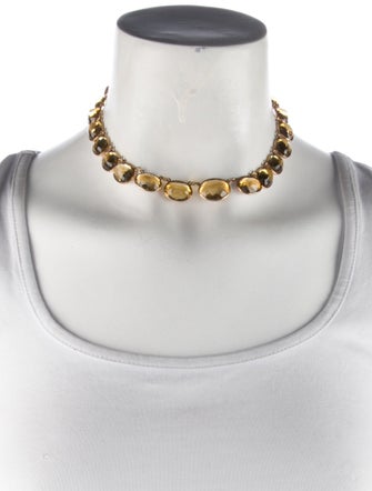 Necklace 10K 141.50ctw Citrine Link Necklace