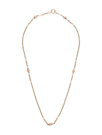 Necklace 10K Ball Chain Necklace