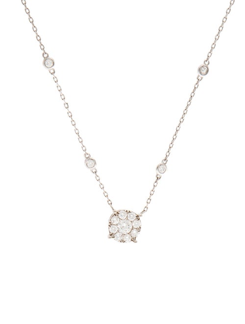 Necklace 14K 1.00ctw Diamond Pendant Necklace