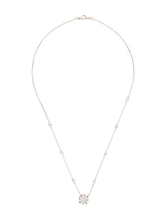 Necklace 14K 1.00ctw Diamond Pendant Necklace