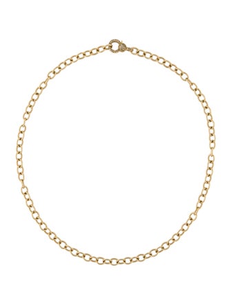 Necklace 14K Diamond Link Chain