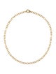 Necklace 14K Diamond Link Chain