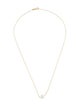 Necklace 14K Cultured Pearl on Chain Necklace