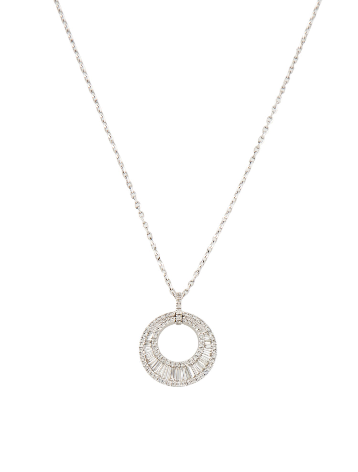 Necklace 14K 1.21ctw Diamond Pendant