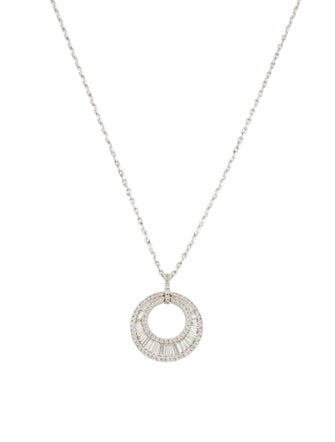 Necklace 14K 1.21ctw Diamond Pendant Necklace