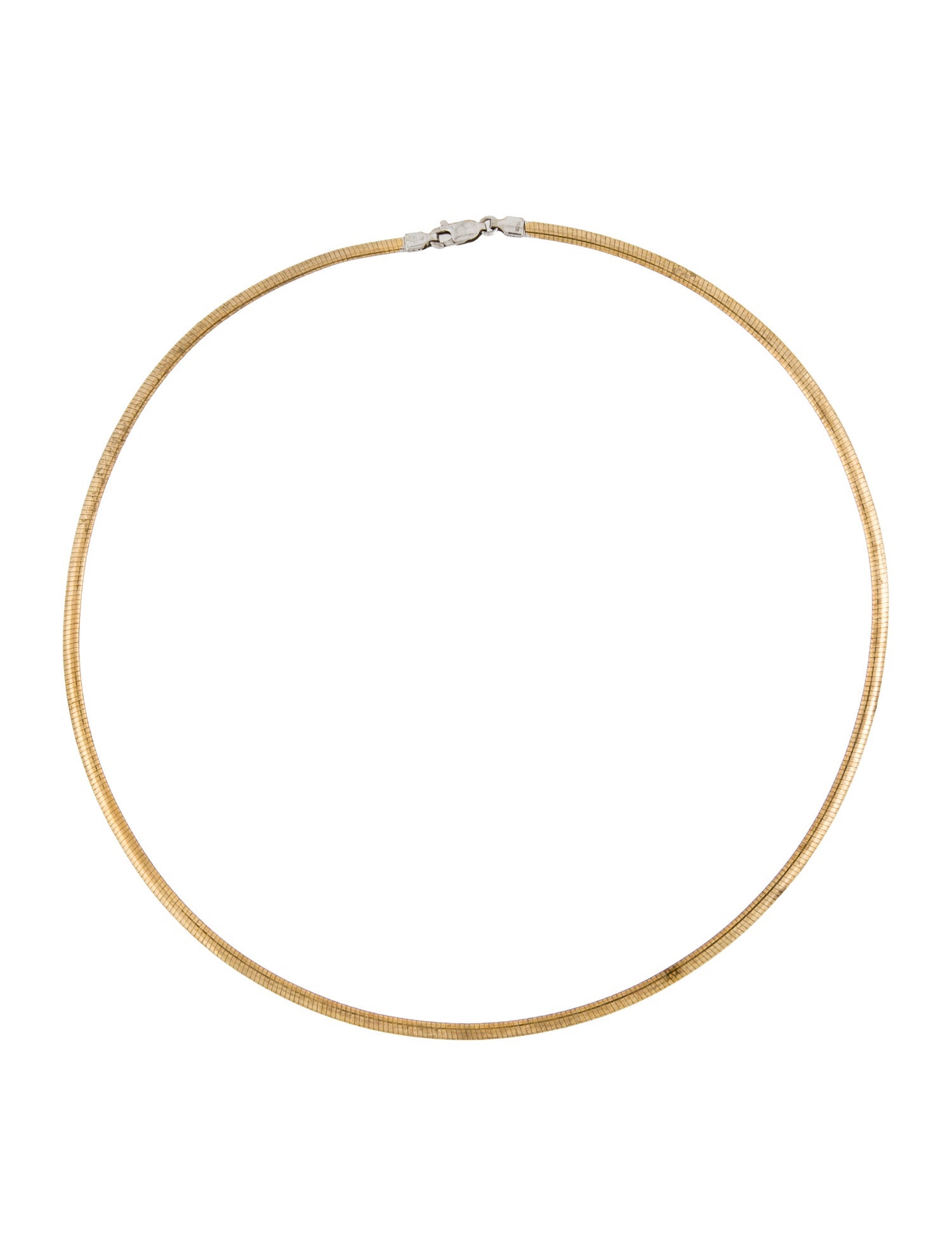 Necklace 10K Two-Tone Chain