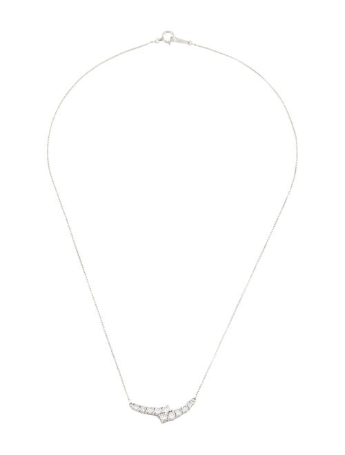 Necklace Platinum Diamond Pendant Necklace