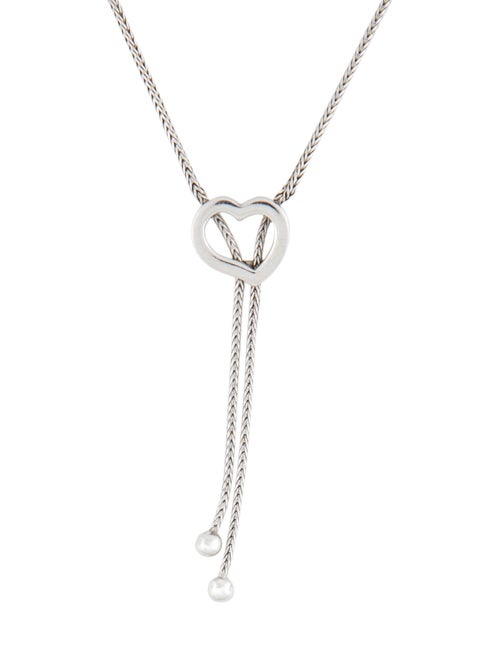 Necklace 14K Heart Lariat Necklace