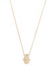 Necklace 14K Diamond Hamsa Pendant Necklace