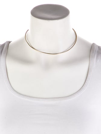 Necklace 14K Omega Chain Link Necklace