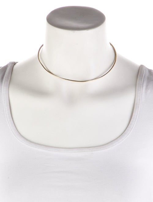 Necklace 14K Omega Chain Link Necklace