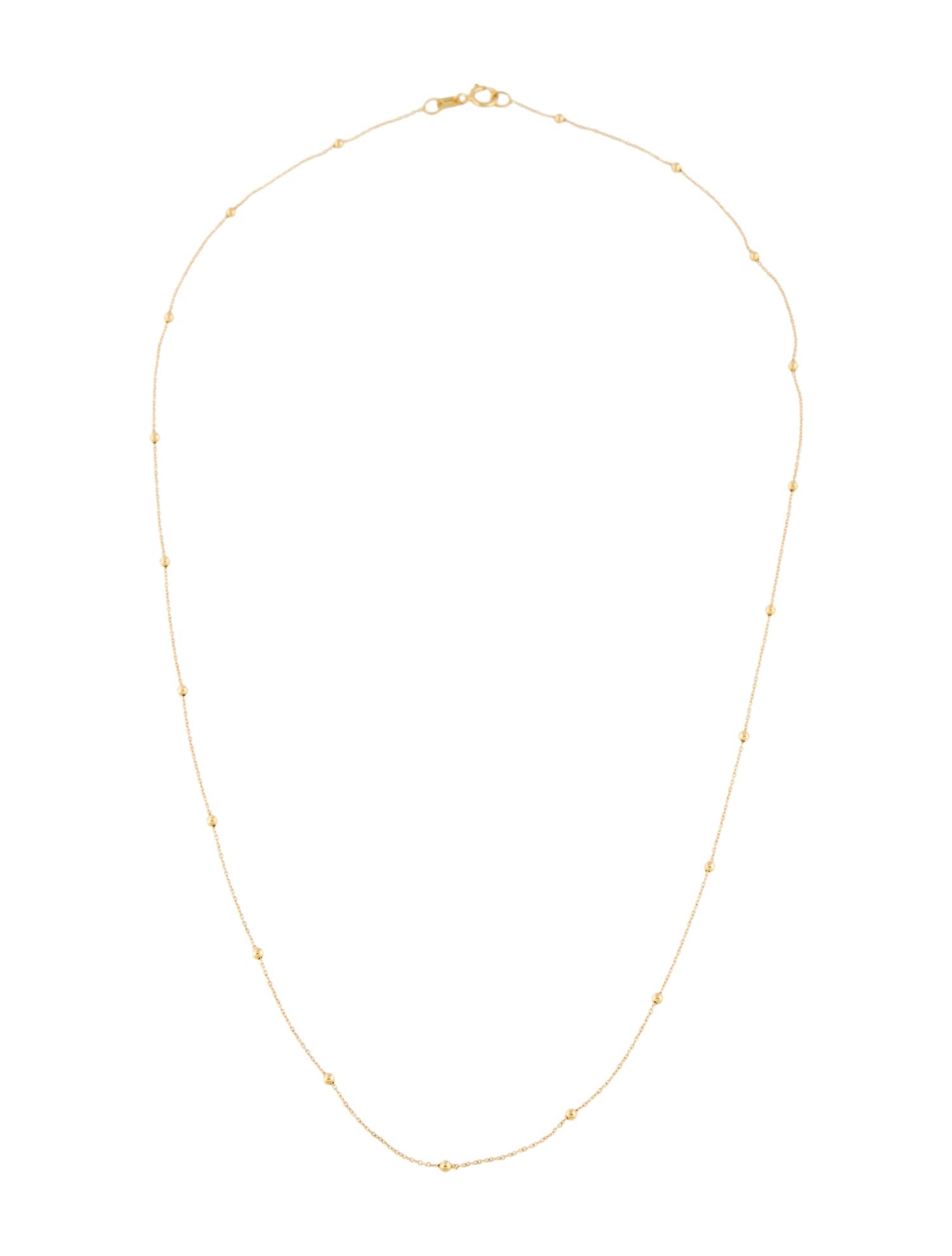 Necklace 14K Bead Chain