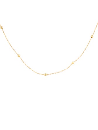 Necklace 14K Bead Chain Necklace