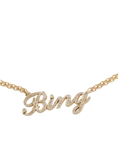 Necklace 14K Diamond Signature Choker Necklace