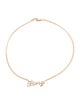 Necklace 14K Diamond Signature Choker Necklace