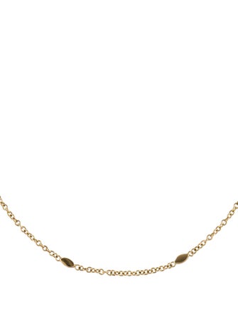 Necklace 14K Link Station Necklace