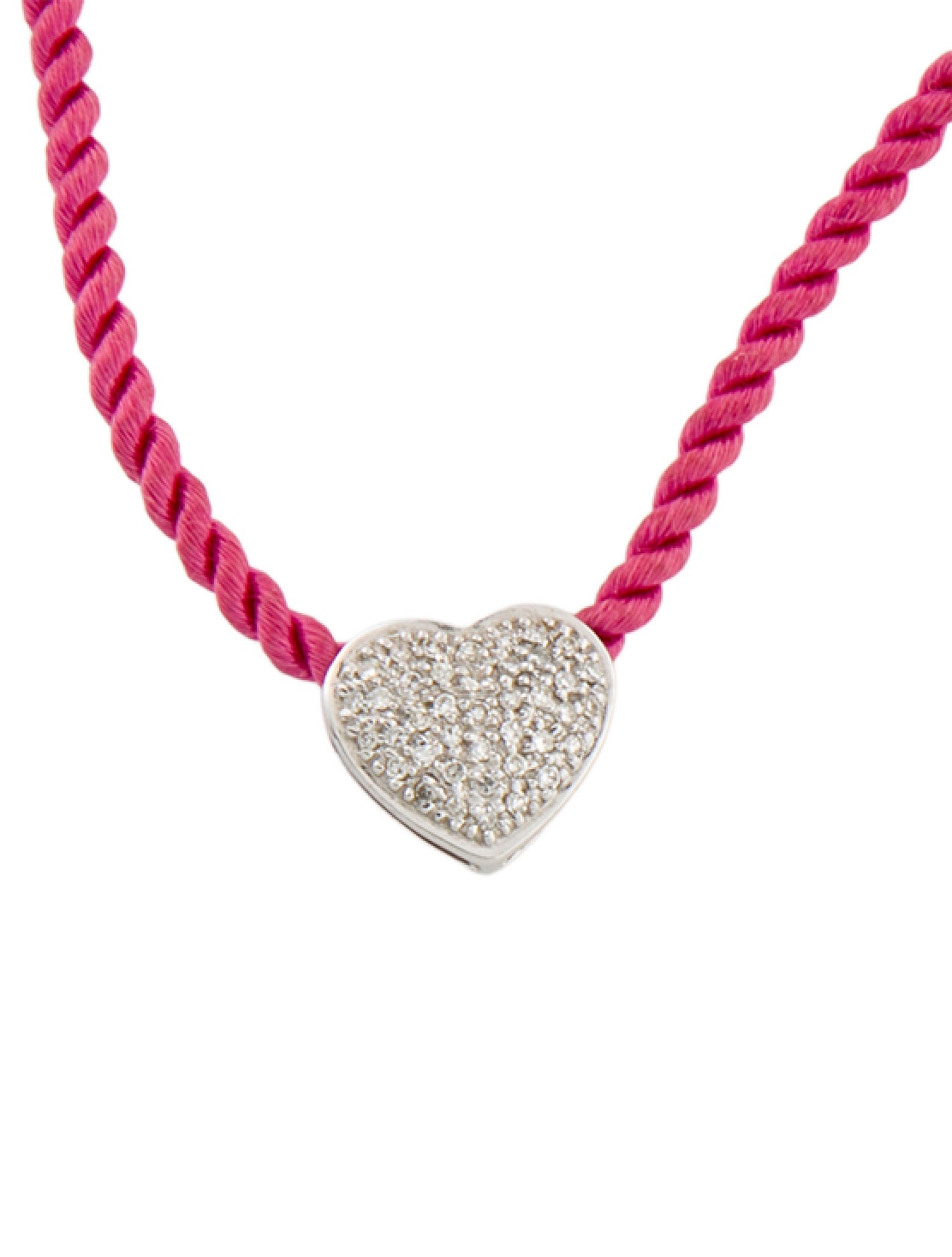 Necklace 14K Diamond Heart Pendant