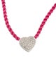 Necklace 14K Diamond Heart Pendant Necklace
