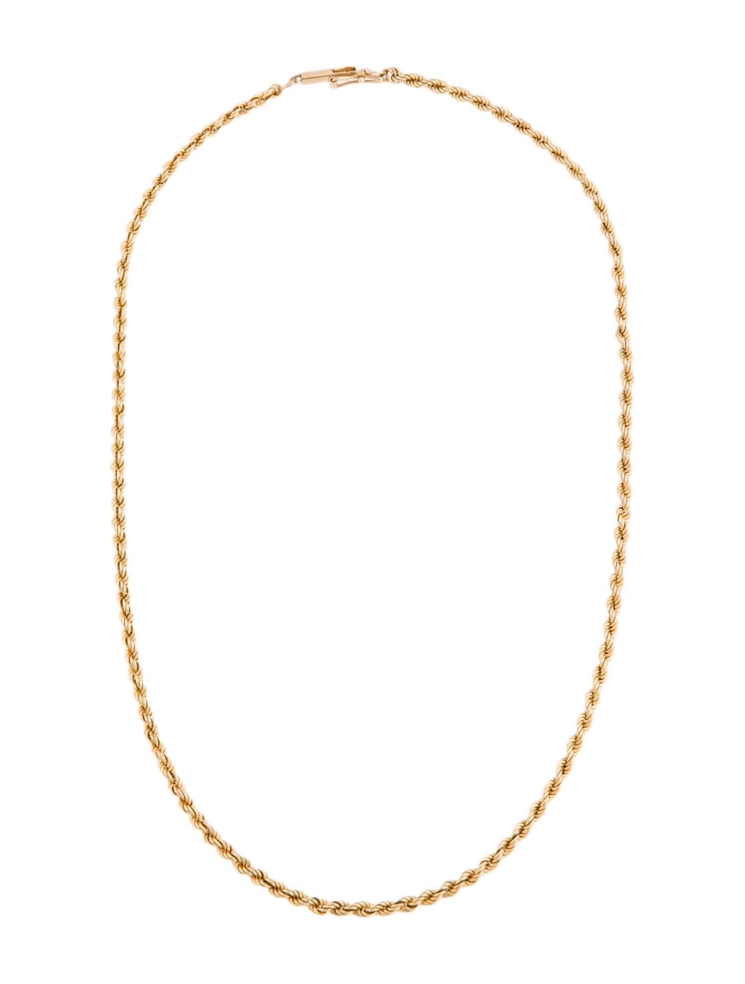 Necklace 14K Rope Chain