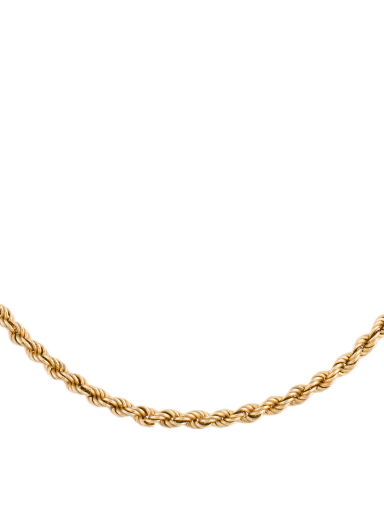 Necklace 14K Rope Chain