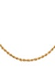 Necklace 14K Rope Chain Necklace