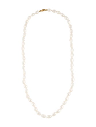 Necklace 14K Cultured Pearl Bead Necklace