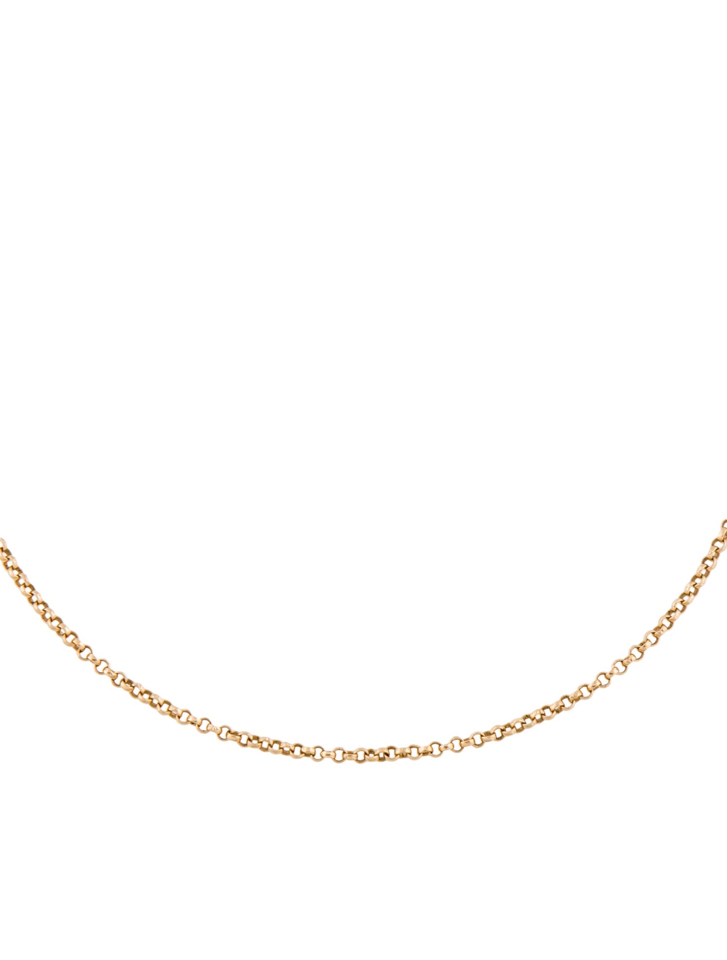 Necklace 14K Rolo Chain