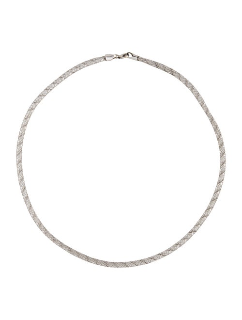 Necklace 18K Weave Choker Necklace