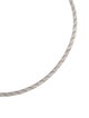 Necklace 18K Weave Choker Necklace