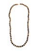Necklace 14K Tiger's Eye Beaded Necklace