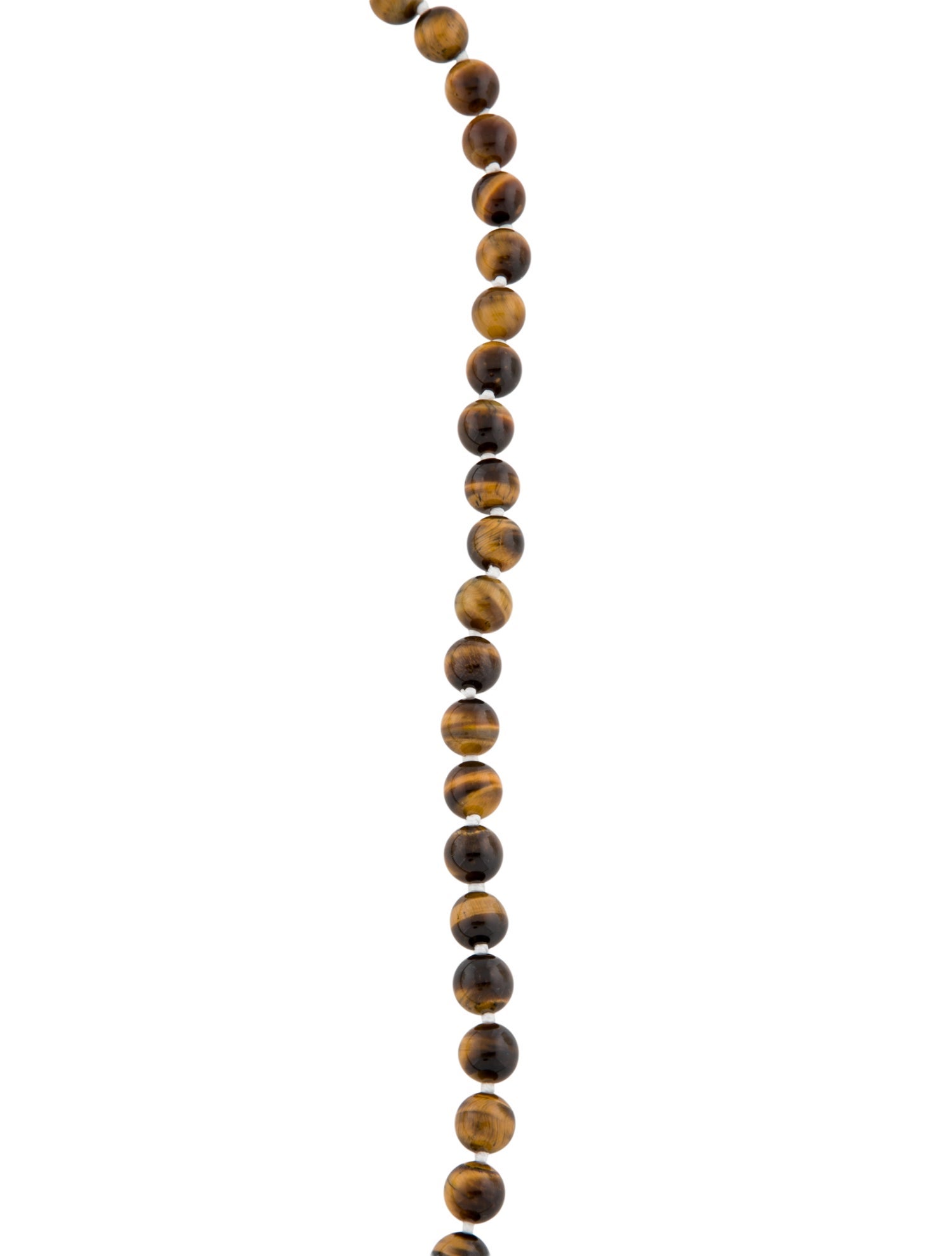 Necklace 14K Tiger's Eye Beaded