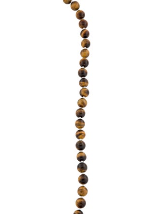 Necklace 14K Tiger's Eye Beaded Necklace