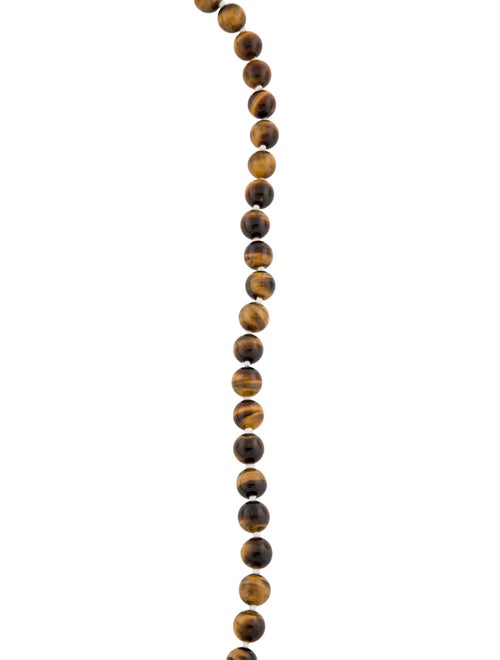Necklace 14K Tiger's Eye Beaded Necklace