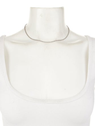 Necklace 18K Rope Chain Link Necklace