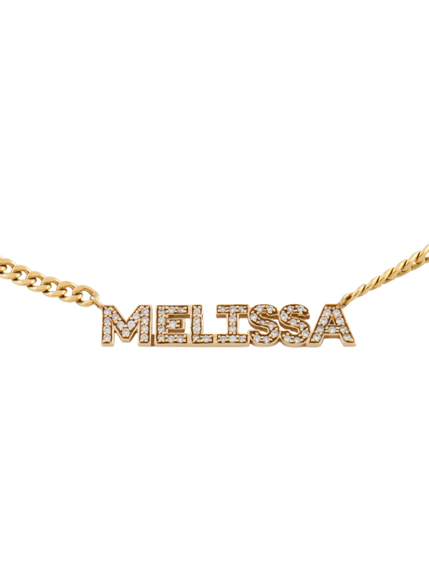 Necklace 14K Diamond 'MELISSA' Pendant