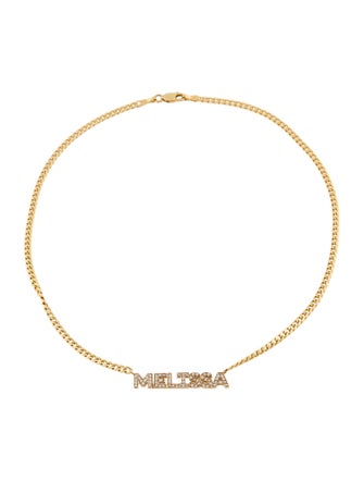 Necklace 14K Diamond 'MELISSA' Pendant Necklace