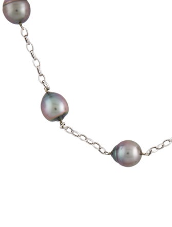 Necklace 14K Pearl Station Necklace