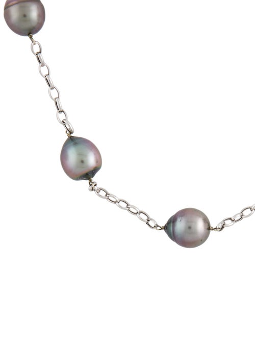 Necklace 14K Pearl Station Necklace