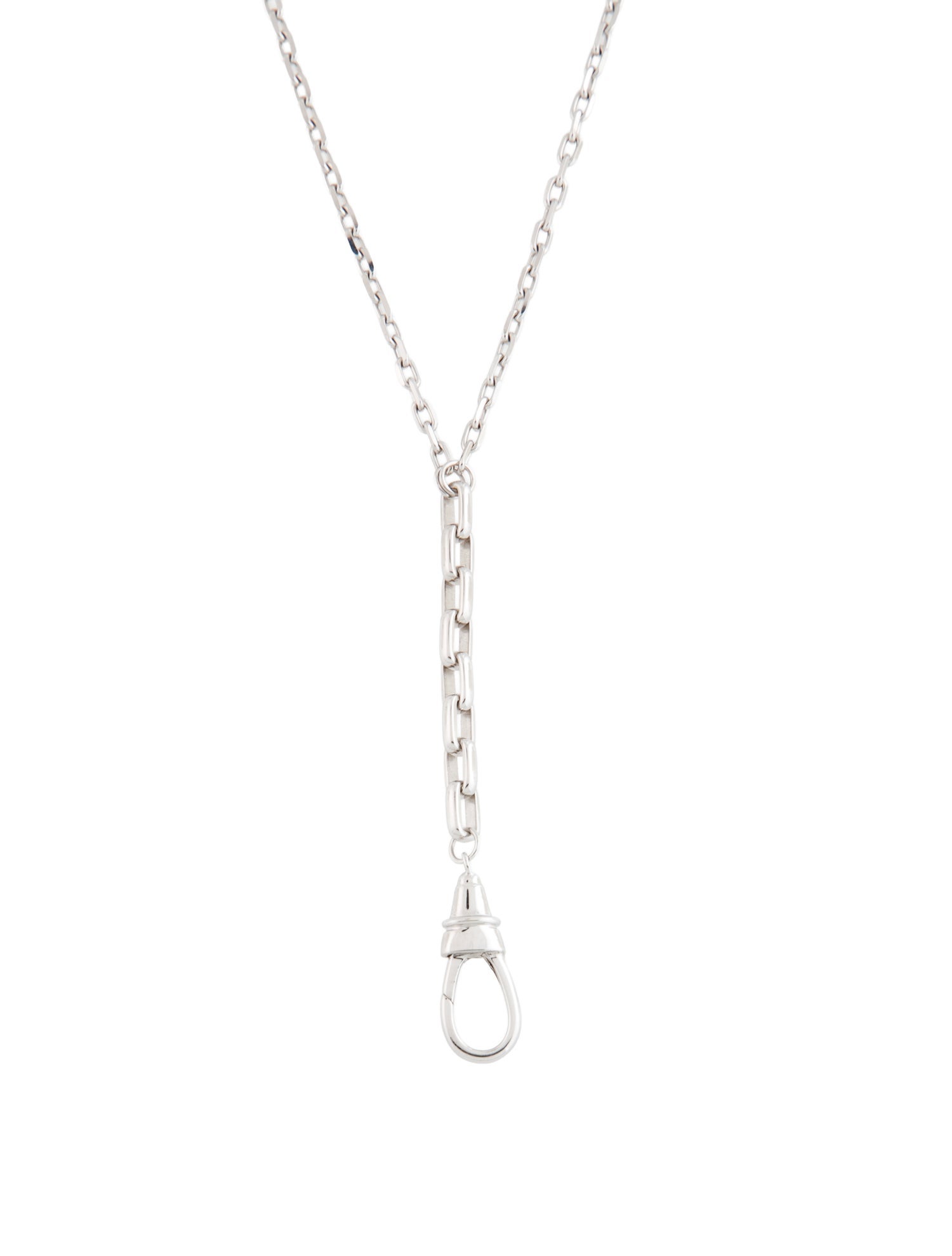 Necklace 14K Chain Link Lariat