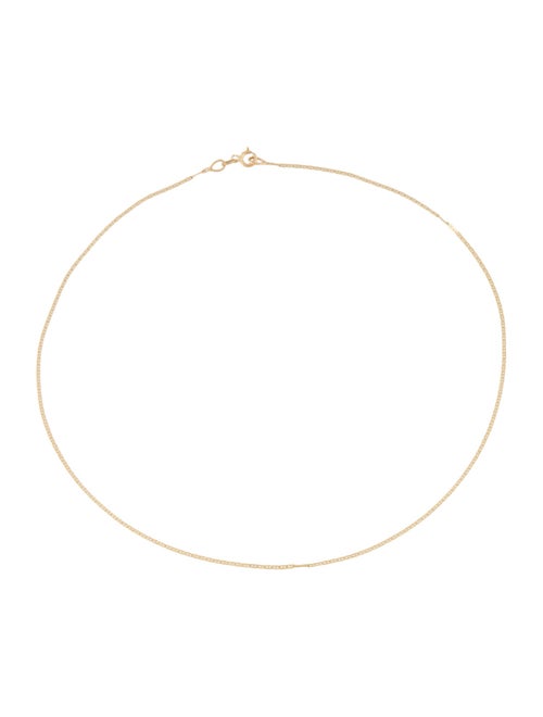 Necklace 14K Fancy Chain Link Choker