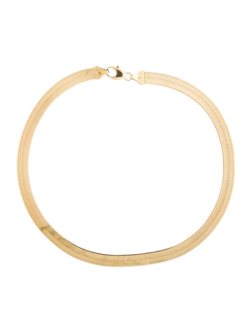 Necklace 14K Herringbone Collar Necklace