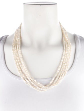 Necklace 14K Pearl Muti-Strand Necklace