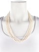 Necklace 14K Pearl Muti-Strand Necklace
