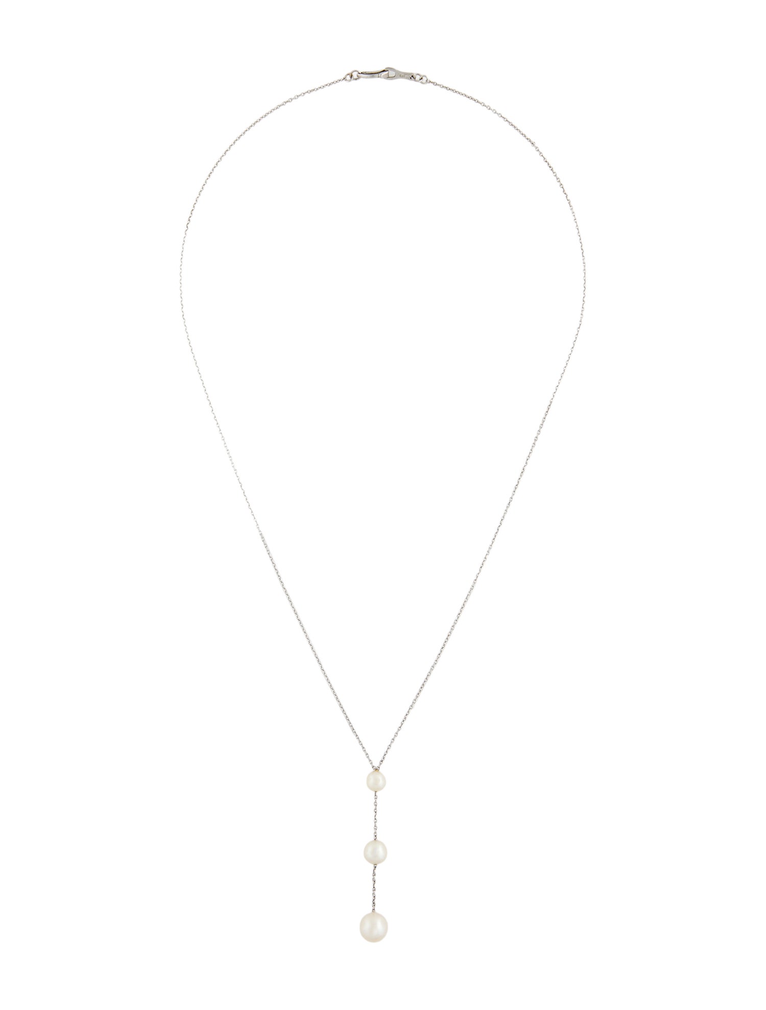 Necklace 14K Pearl Lavalier