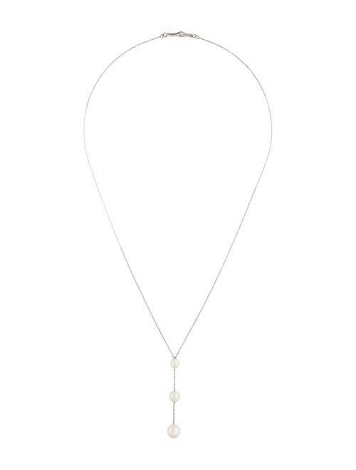 Necklace 14K Pearl Lavalier Necklace